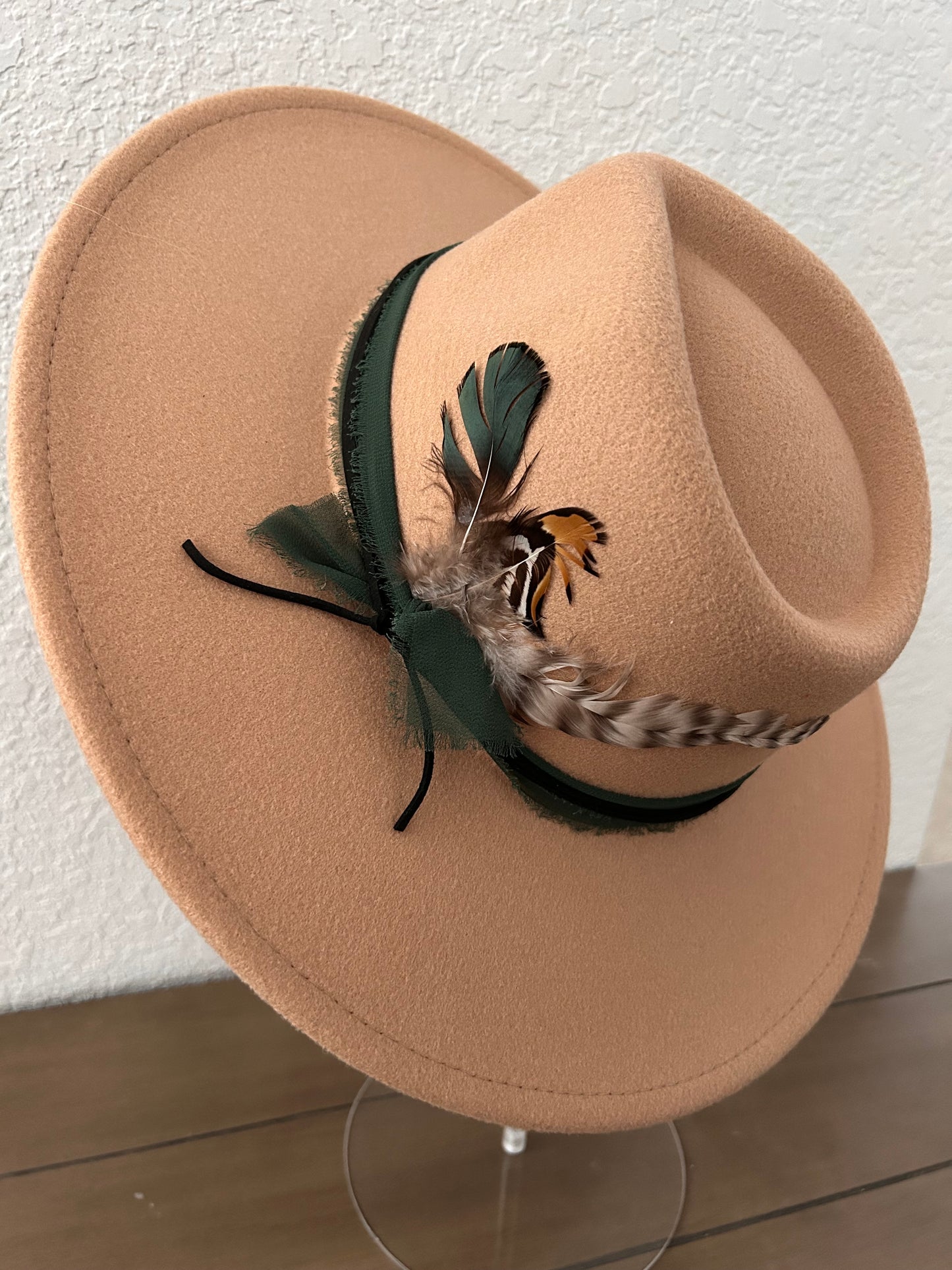 Kids Designed Hat - Tan