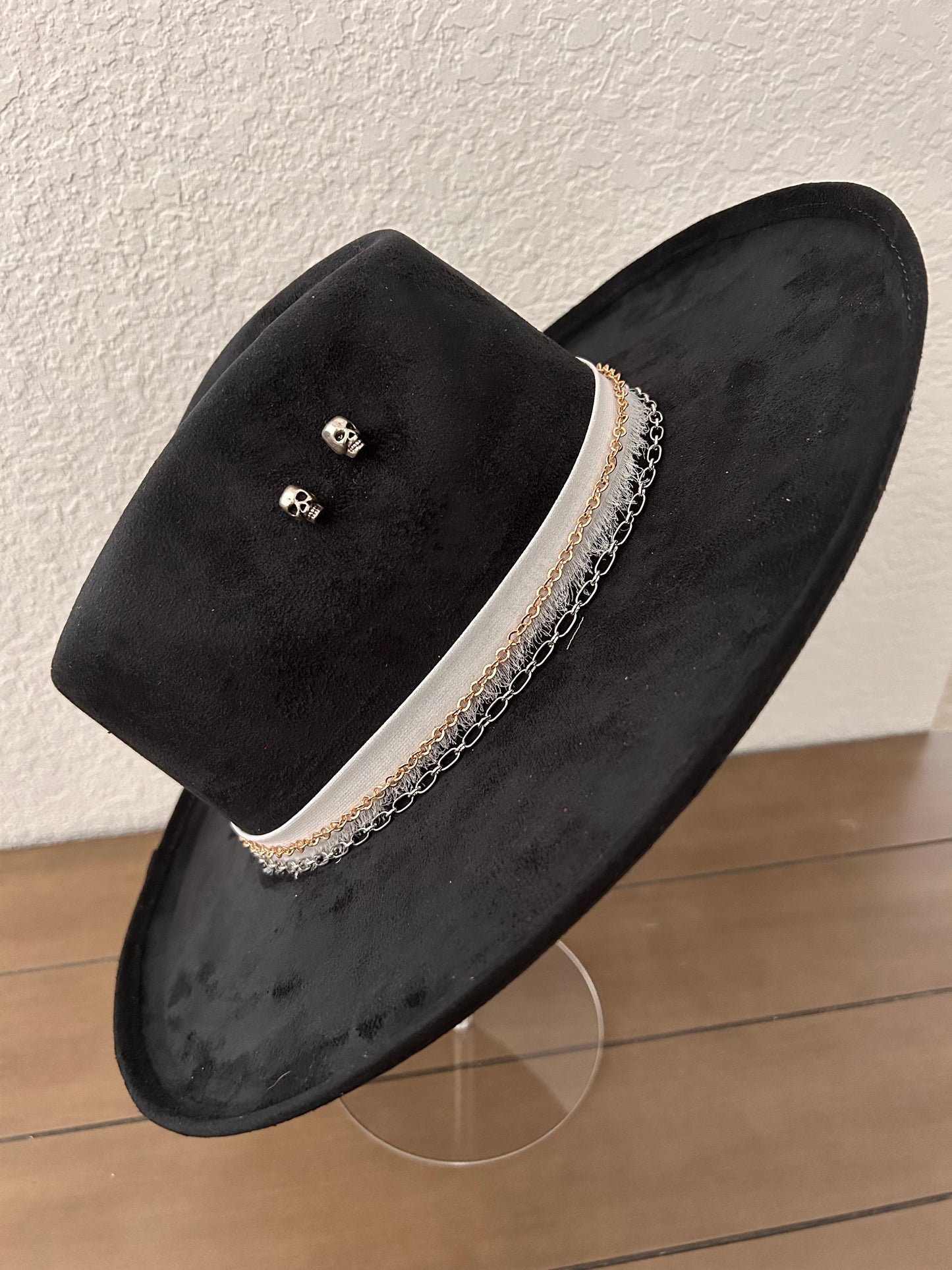Designed Hat - Black